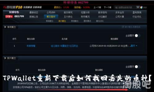 TPWallet重新下载后如何找回丢失的币种？